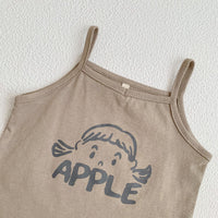 Load image into Gallery viewer, Baby Kid Girls Letters Cartoon Print Tank Tops Wholesale 230107138

