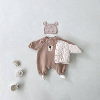 Load image into Gallery viewer, Baby Unisex Animals Cartoon Print Rompers Wholesale 230107140
