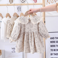 Load image into Gallery viewer, Baby Kid Girls Flower Print Dresses Wholesale 23010715
