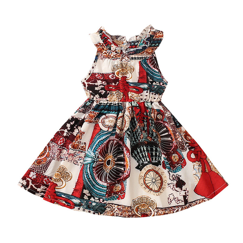 Baby Kid Girls Bohemian Dresses Wholesale 230107160