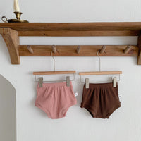 Load image into Gallery viewer, 2 Pieces Set Baby Girls Flower Checked Print Tops And Solid Color Shorts Wholesale 230107161
