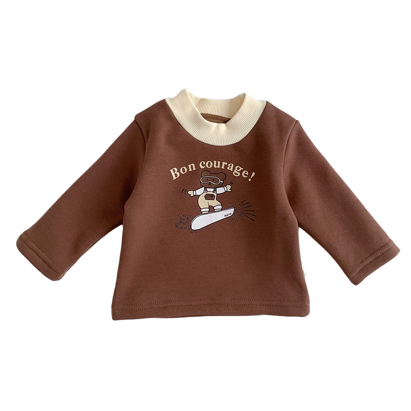 Baby Unisex Letters Cartoon Hoodies Swearshirts Wholesale 230107182