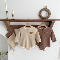 Load image into Gallery viewer, Baby Unisex Color-blocking Cartoon Rompers Wholesale 230107198
