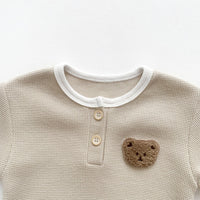 Load image into Gallery viewer, Baby Unisex Color-blocking Cartoon Rompers Wholesale 230107198
