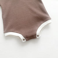 Load image into Gallery viewer, Baby Unisex Color-blocking Cartoon Rompers Wholesale 230107198
