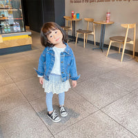 Load image into Gallery viewer, Baby Kid Girls Solid Color Lace Pants Leggings Wholesale 23010720
