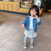 Load image into Gallery viewer, Baby Kid Girls Solid Color Lace Pants Leggings Wholesale 23010720
