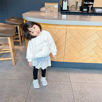 Load image into Gallery viewer, Baby Kid Girls Solid Color Lace Pants Leggings Wholesale 23010720
