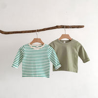 Load image into Gallery viewer, Baby Unisex Striped Tops Wholesale 230107206
