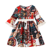 Load image into Gallery viewer, Baby Kid Girls Letters Print Dresses Wholesale 230107208
