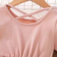 Load image into Gallery viewer, Baby Kid Girls Color-blocking Love heart Valentine&#39;s Day Dresses Wholesale 230107211
