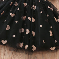 Load image into Gallery viewer, Baby Kid Girls Color-blocking Love heart Valentine&#39;s Day Dresses Wholesale 230107211
