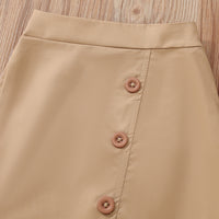 Load image into Gallery viewer, 2 Pieces Set Baby Kid Girls Love heart T-Shirts And Solid Color Skirts Wholesale 230107218
