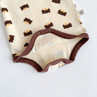 Load image into Gallery viewer, 2 Pieces Set Baby Unisex Cartoon Print Rompers And Pants Wholesale 230107226
