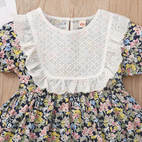 Load image into Gallery viewer, Baby Kid Girls Flower Print Dresses Wholesale 230107228
