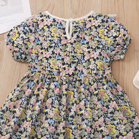 Load image into Gallery viewer, Baby Kid Girls Flower Print Dresses Wholesale 230107228
