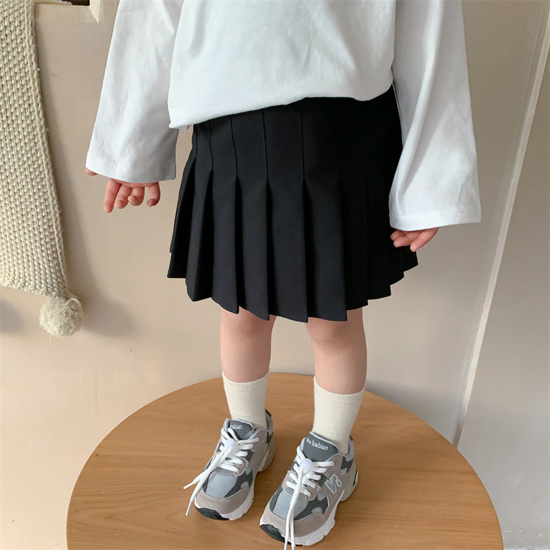 Baby Kid Girls Solid Color Skirts Wholesale 230107239