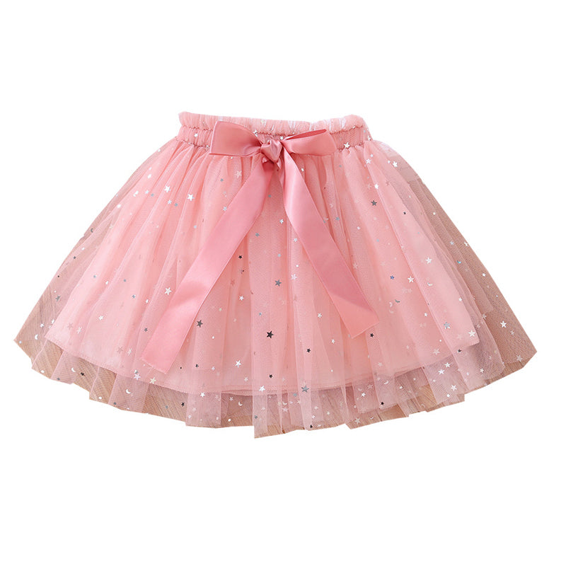 Baby Kid Girls Star Bow Skirts Wholesale 230107254