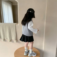 Load image into Gallery viewer, Baby Kid Girls Striped Crochet Vests Waistcoats Wholesale 230107297
