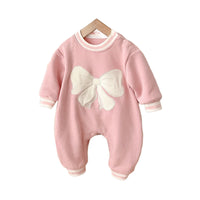 Load image into Gallery viewer, Baby Girls Bow Jumpsuits Wholesale 230107307
