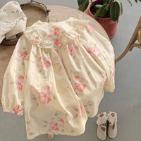 Load image into Gallery viewer, Baby Kid Girls Flower Print Dresses Wholesale 230107312
