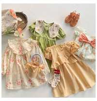 Load image into Gallery viewer, Baby Kid Girls Flower Print Dresses Wholesale 230107312
