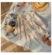 Load image into Gallery viewer, Baby Kid Girls Flower Print Dresses Wholesale 230107312
