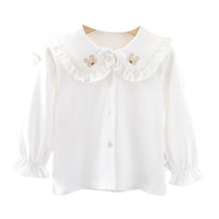 Load image into Gallery viewer, Baby Kid Girls Cartoon Embroidered Tops Wholesale 23010757
