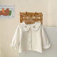 Load image into Gallery viewer, Baby Kid Girls Cartoon Embroidered Tops Wholesale 23010757
