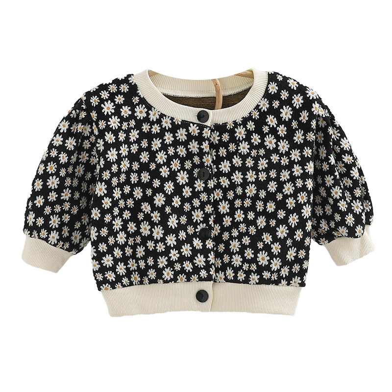 Baby Kid Girls Flower Jackets Outwears Wholesale 23010770