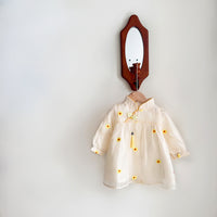 Load image into Gallery viewer, Baby Kid Girls Flower Embroidered Dresses Wholesale 23010776
