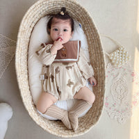 Load image into Gallery viewer, Baby Girls Cartoon Print Rompers Wholesale 23010780
