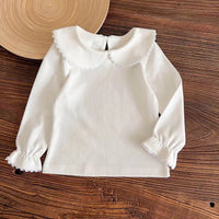 Load image into Gallery viewer, Baby Kid Girls Solid Color Tops Wholesale 23010787
