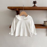 Load image into Gallery viewer, Baby Kid Girls Solid Color Tops Wholesale 23010787
