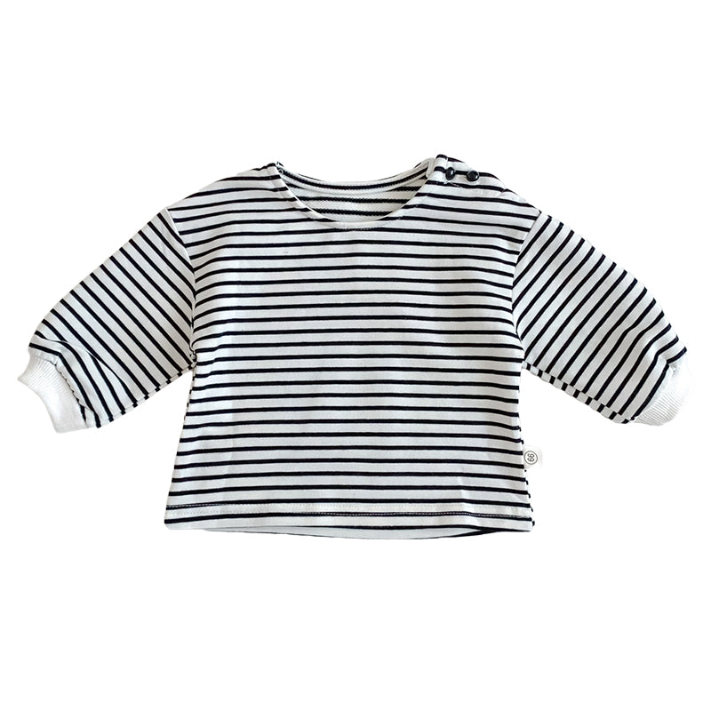 Baby Unisex Striped Tops Wholesale 23010797