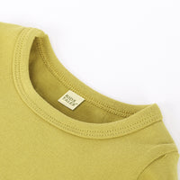 Load image into Gallery viewer, 2 Pieces Set Baby Kid Unisex Solid Color Tops And Pants Wholesale 23011002
