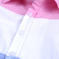 Load image into Gallery viewer, 2 Pieces Set Baby Kid Boys Color-blocking Shirts And Ripped Jeans Wholesale 23011003
