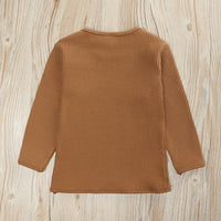 Load image into Gallery viewer, 2 Pieces Set Baby Kid Unisex Solid Color Striped Tops And Pants Wholesale 23011010
