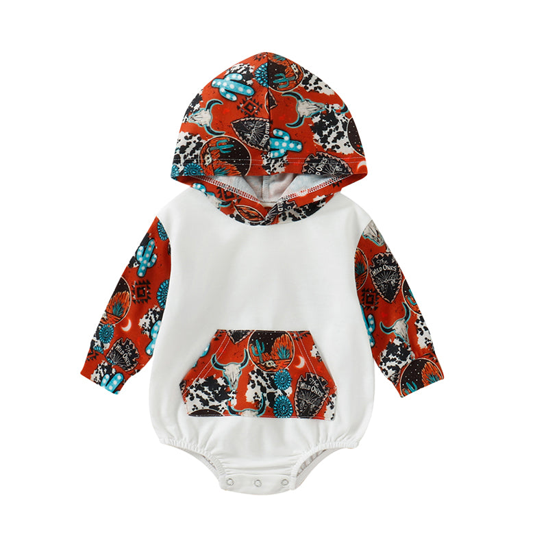 Baby Unisex Animals Print Rompers Wholesale 230110104
