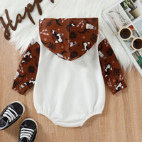 Load image into Gallery viewer, Baby Unisex Animals Print Rompers Wholesale 230110104
