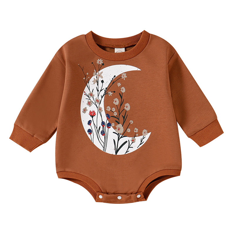 Baby Kid Unisex Flower Print Hoodies Swearshirts Wholesale 230110105