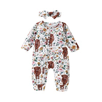 Load image into Gallery viewer, Baby Unisex Animals Print Jumpsuits Wholesale 230110108
