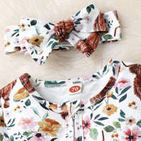 Load image into Gallery viewer, Baby Unisex Animals Print Jumpsuits Wholesale 230110108
