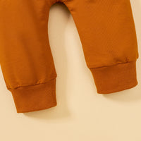 Load image into Gallery viewer, 2 Pieces Set Baby Kid Boys Letters Hoodies Swearshirts And Solid Color Pants Wholesale 230110118
