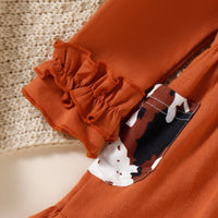 Load image into Gallery viewer, 2 Pieces Set Baby Kid Girls Leopard Tops And Pants Wholesale 230110120
