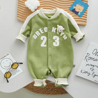 Load image into Gallery viewer, Baby Unisex Letters Color-blocking Cartoon Jumpsuits Wholesale 230110123
