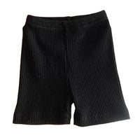 Load image into Gallery viewer, Baby Unisex Striped Muslin&amp;Ribbed Shorts Wholesale 230110133
