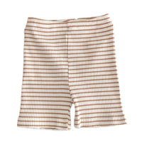 Load image into Gallery viewer, Baby Unisex Striped Muslin&amp;Ribbed Shorts Wholesale 230110133
