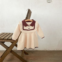 Load image into Gallery viewer, Baby Girls Crochet Dresses Wholesale 230110150
