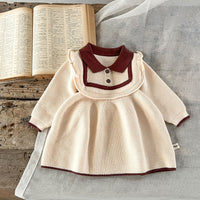 Load image into Gallery viewer, Baby Girls Crochet Dresses Wholesale 230110150
